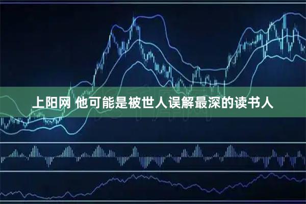 上阳网 他可能是被世人误解最深的读书人