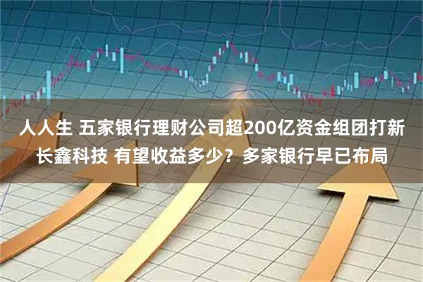 人人生 五家银行理财公司超200亿资金组团打新长鑫科技 有望收益多少？多家银行早已布局