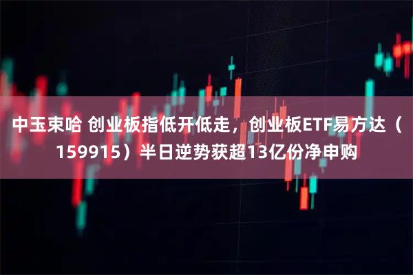 中玉束哈 创业板指低开低走,创业板ETF易方达(159915)半日逆势获超13亿份净申购